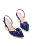 SHALLOW-MOUTHED POINTED STILETTO HEELS SANDALS
