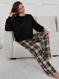 FASHION PLANT PRINTED LONG-SLEEVED CLOTHING SUIT