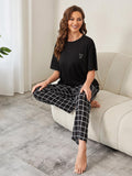 CLASSY SUMMER SHORT-SLEEVED TROUSERS CASUAL SUIT