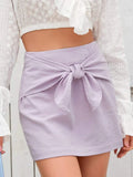 SOLID COLOR JOKER SEXY TEMPERAMENT SKIRT