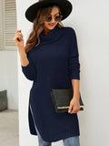 CASUAL LOOSE MEDIUM AND LONG TURTLE NECK SWEATER