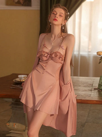 SEXY BACKLESS GATHERED CHEST PAD SUSPENDER SUIT