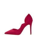 THIN HIGH HEEL SUEDE POINTED SHOES