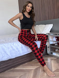 FASHION CASUAL TOP PANTS LADIES PAJAMAS SUIT