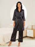 FASHION SEXY SUSPENDERS NIGHTGOWN THREE-PIECE SUIT