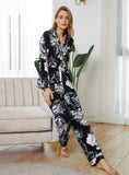 FASHION LONG-SLEEVED TROUSERS HOME CLOTHES SUIT