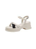 PEARL THICK SOLES THICK HEELS BEACH SANDALS