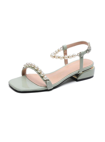 THICK HEELS ROMAN FLAT SANDALS