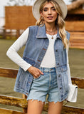 COWBOY SLEEVELESS VEST COAT