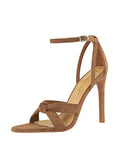 ULTRA-HIGH HEEL SUEDE SANDALS