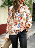 WOMEN PRINT LONG SLEEVE SHIRT