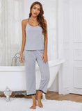 FASHION SUMMER SLING PAJAMAS SUIT