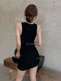 Ruching Modern Pink Bodycon Dress