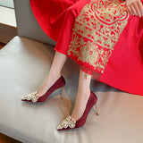 POINTED STILETTO HEELS WEDDING SHOES