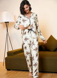 FASHION PRINTED LONG-SLEEVED CLOTHING SUIT