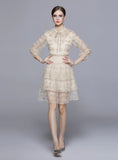 HEAVY INDUSTRY SLIM CAKE DRESS