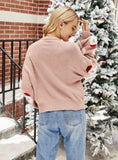 GLAMOROUS CHRISTMAS KNITWEAR PULLOVER SWEATER