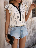 SUMMER CONTRAST STITCHING SHIRT