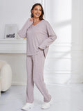 FASHION LOOSE SPORTS AND LEISURE HOME PAJAMAS SET