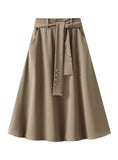 HIGH WAIST MEDIUM TO LONG SLIM SKIRT