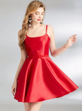 SLIM WAIST SUSPENDER DRESS