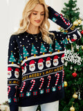 STYLISH CHRISTMAS SNOWMAN THICK SWEATER