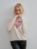 FASHION WOMEN LOVE SIMPLE FASHION SWEATER