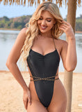 STRAP SEXY BACKLESS BIKINI