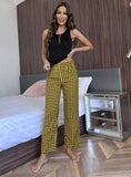 FASHION STRAP VEST TROUSERS SLEEPWEAR
