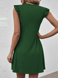V-NECK SEXY LOOSE SLEEVELESS VEST DRESS