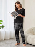 CLASSY SUMMER SHORT-SLEEVED TROUSERS CASUAL SUIT