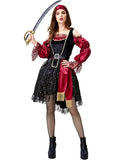 FASHION HALLOWEEN FEMALE PIRATE ROLE-PLAYING COSTUME COSPLAY