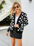 FASHION WOMEN LARGE SIZE SWEATER COAT