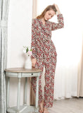 FASHION LONG-SLEEVED TROUSERS HOME SUIT
