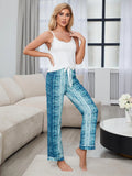 FASHION WOMEN SLING LONG PAJAMAS SUIT