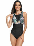 SEXY WOMEN PRINT ONE-PIECE BIKINI