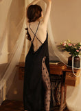 FASHION SEXY SLIM HOME CLOTHES SUSPENDER NIGHTDRESS