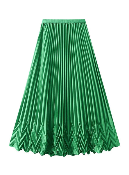 Women Slim Pleated Skirt