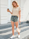 STYLISH SHORT SLEEVE ELEGANT T-SHIRT TOP