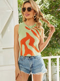 FASHION PRINTED BEACH SEASIDE HOLIDAY VEST