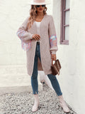 FASHION FRINGED LONG SLEEVE KNITTED SWEATER