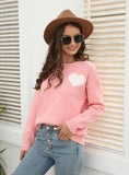 Knitwear Pullover Love Heart Sweater
