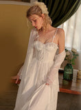 FASHION SEXY CASUAL SUSPENDER NIGHTDRESS ROBE