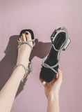 SUMMER THICK HIGH HEELS SANDAL