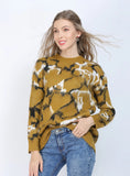 CLASSY WOMEN YELLOW LOOSE THICK SWEATER