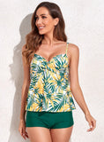 LARGE SIZE PRINTED TWO PIECE BIKINI