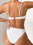 CHECKERBOARD TWO PIECE SWIMSUIT BIKINI