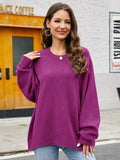 CASUAL WOMEN LOOSE ROUND NECK SWEATER