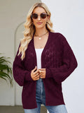 STYLISH LOOSE MEDIUM AND LONG SWEATER COAT