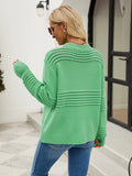 STYLISH WOMEN LONG SLEEVE PULLOVER SWEATER